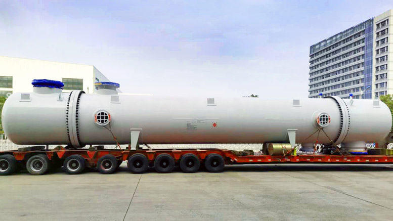 鈦螺旋折流板換熱器